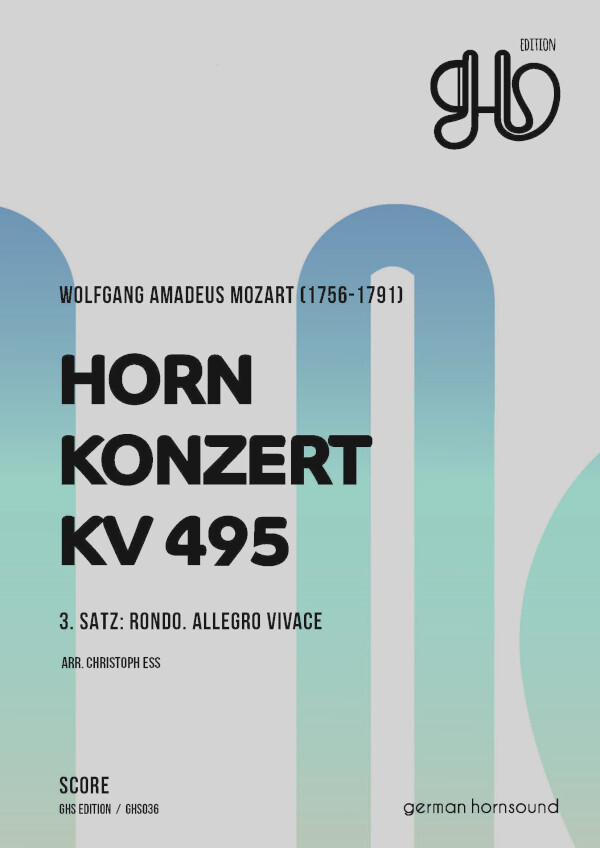 Hornkonzert KV 495 - 3. Satz: Rondo. Allegro Vivace<br>fr 4 Hrner - 4 horns