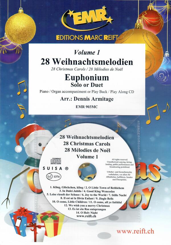 28 Weihnachtsmelodien Vol. 1<br>28 Christmas Carols / 28 Mlodies de Nol