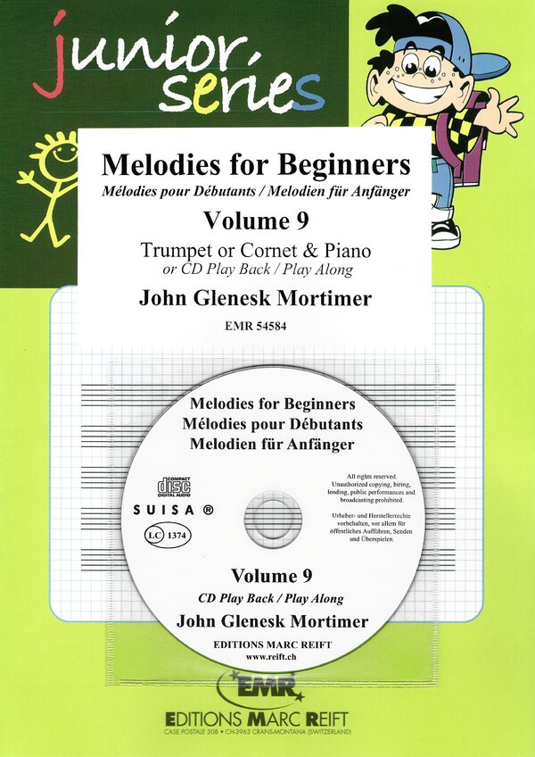 Melodies for Beginners Volume 9<br>M�lodies pour D�butants / Melodien f�r Anf�nger