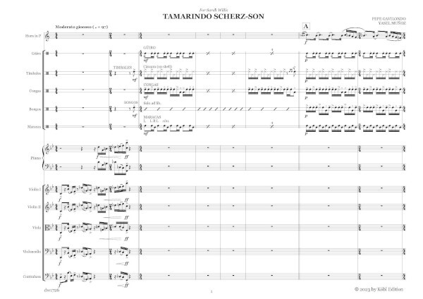 Cuban Dances - Orchestral Version