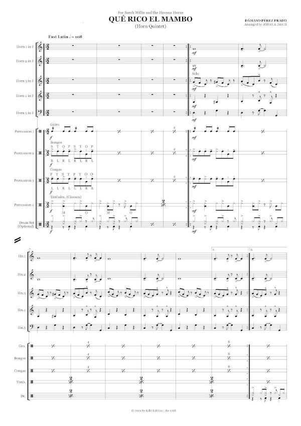 Qu Rico el Mambo aus The Mozart y Mambo Collection