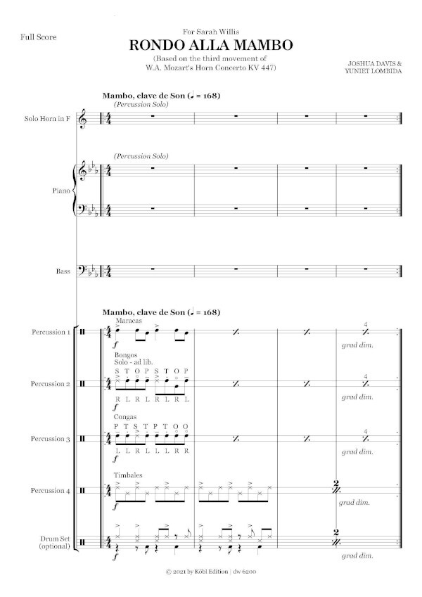 Rondo alla Mambo - Chamber Version aus The Mozart y Mambo Collection