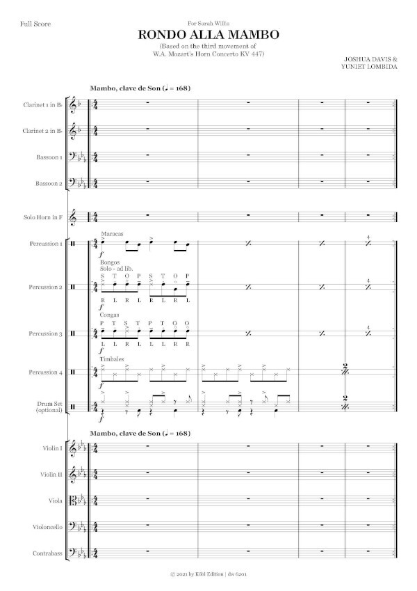 Rondo alla Mambo - Horn and Orchestra