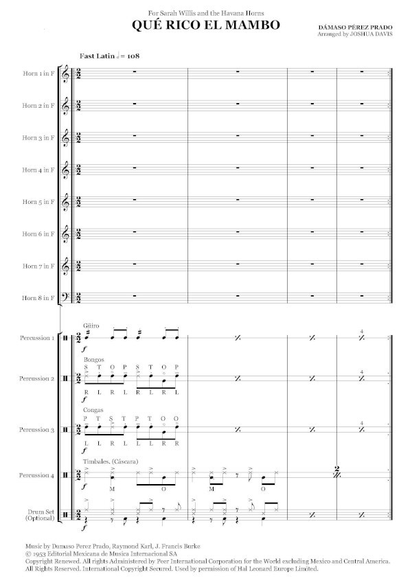 Qu Rico el Mambo aus The Mozart y Mambo Collection
