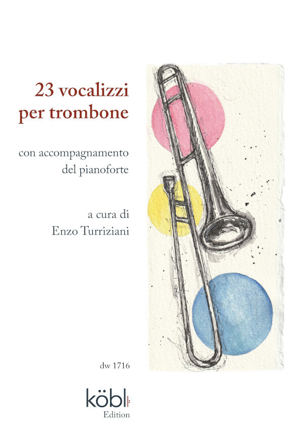 23 vocalizzi - Edizione italiana<br>per trombone & piano Audio Files access (pianoforte)
