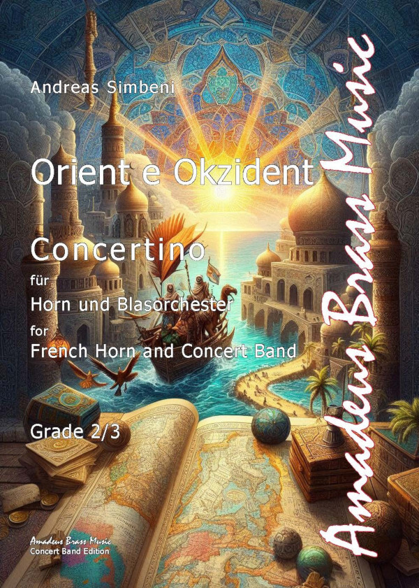 Orient e Okzident - Concertino f�r Horn<br>f�r Horn und Blasorchester - Partitur