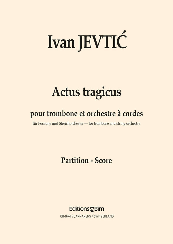 Actus tragicus<br>