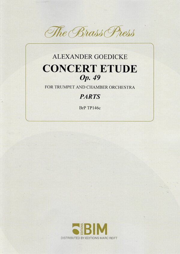 Concert Etude Op. 49<br>