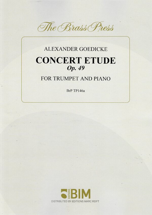Concert Etude Op. 49<br>