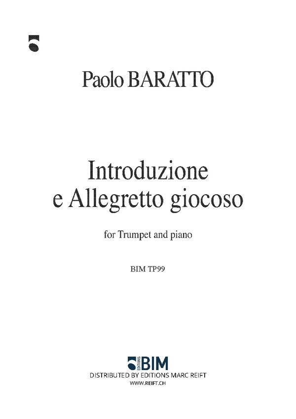 Introduction e Allegretto Giocoso<br>