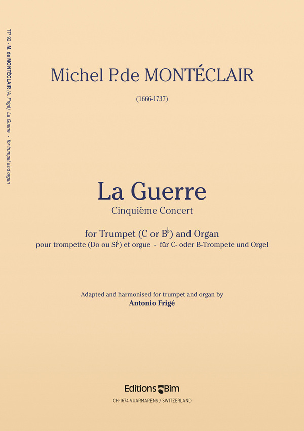 La Guerre<br>Cinqui�me Concert