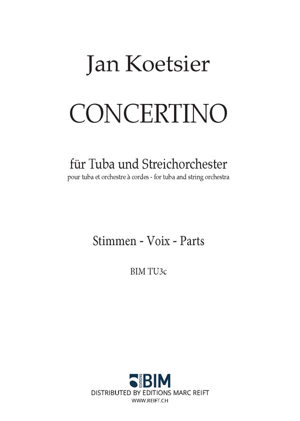 Concertino  Op. 77<br>