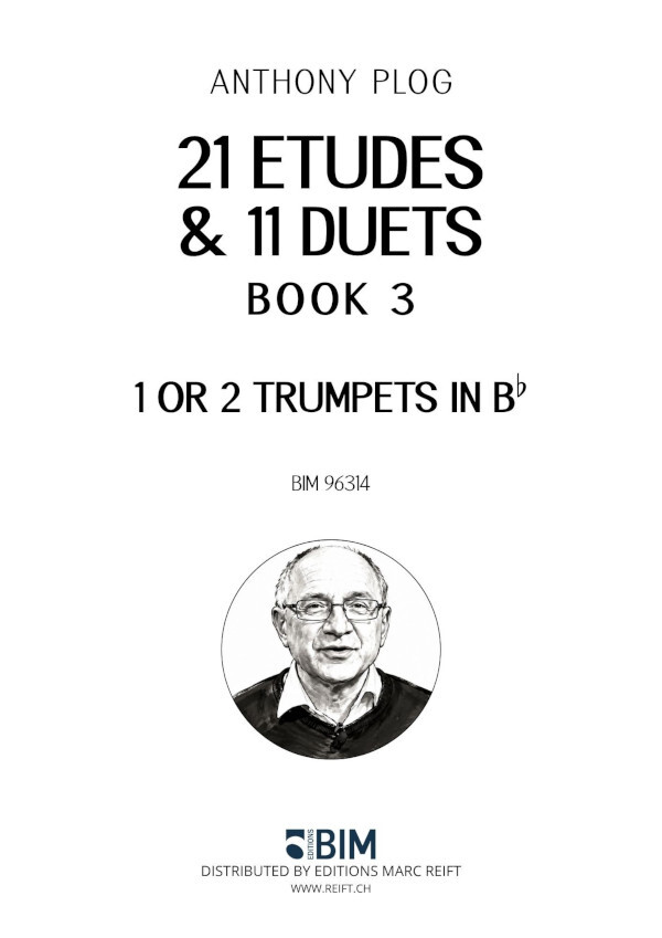 21 Etudes & 11 Duets - Book 3<br>f�r 1-2 Trompeten in B