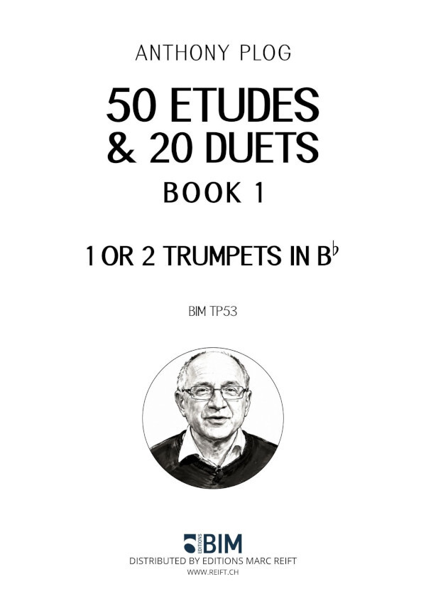 50 Etudes & 20 Duets - Book 1<br>1 or 2 Trumpets in Bb