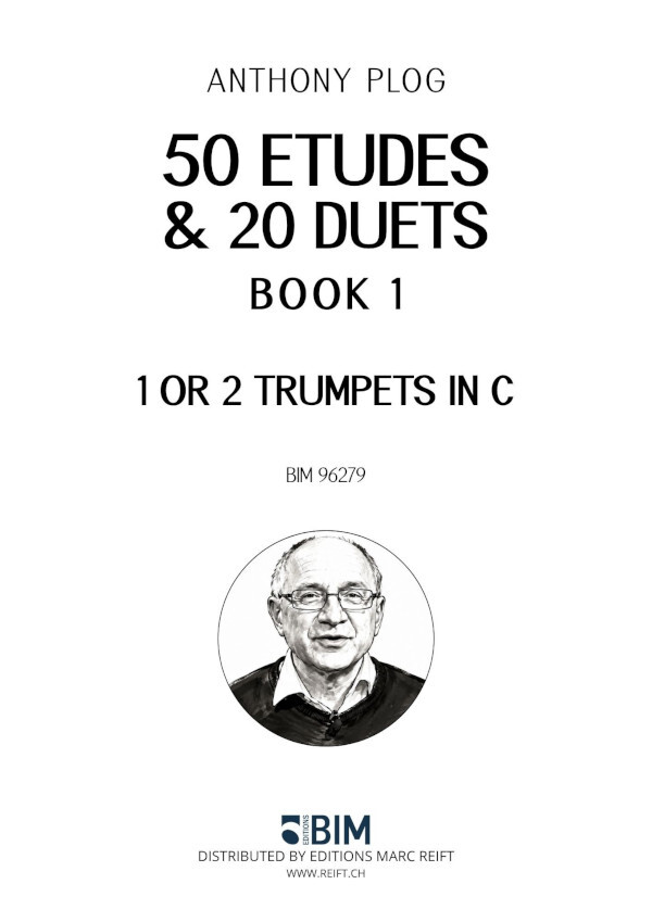 50 Etudes & 20 Duets - Book 1<br>1 or 2 Trumpets in C