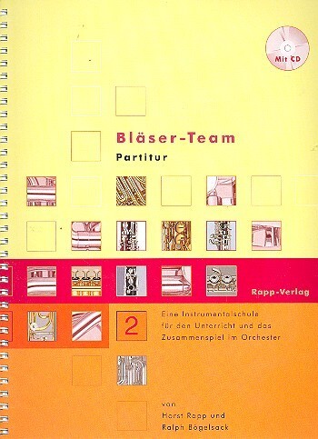 Blser-Team Band 2 (+CD) : Partitur<br>