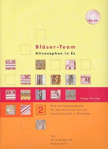 Blser-Team Band 2 (+CD) : Altsaxophon<br>